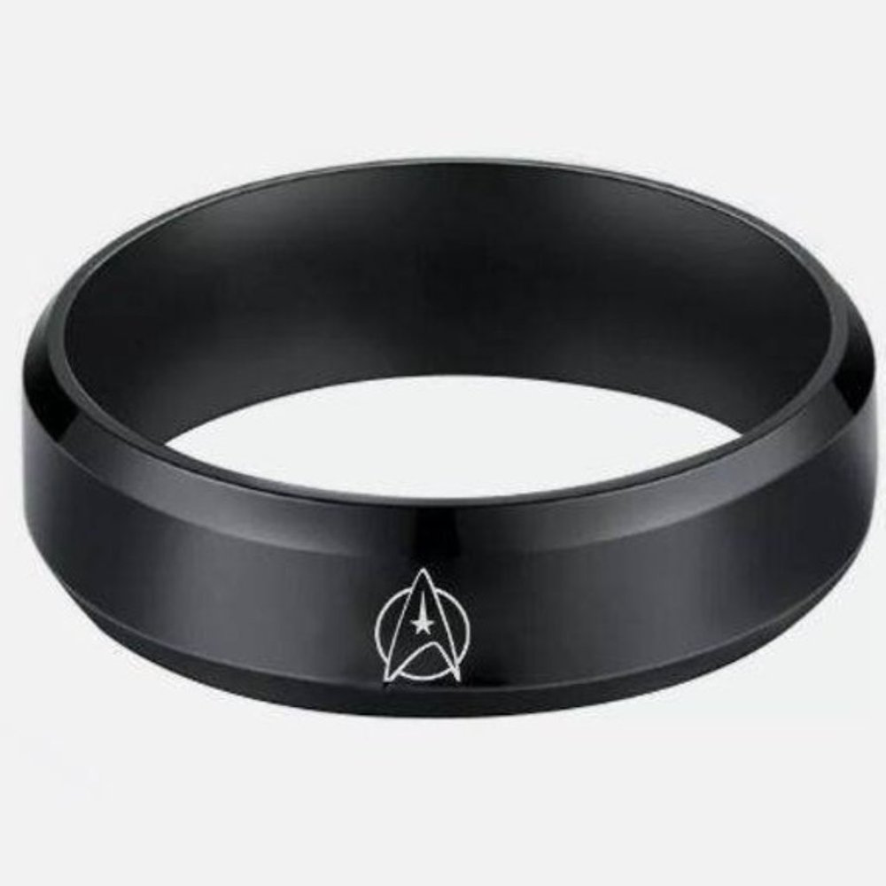 Star Trek Stainless Steel Ring Band